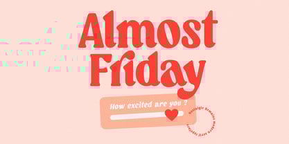 Nostalgic Remain Font Poster 8