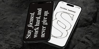 Writers Mark Display Font Poster 3