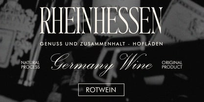 Writers Mark Display Font Poster 12