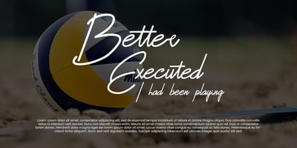 Bluemono Font Poster 3