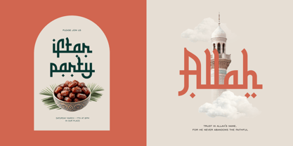 Ar Rasyid Font Poster 4