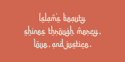 Ar Rasyid Font Poster 2