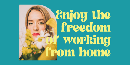 Shyne Roska Font Poster 10