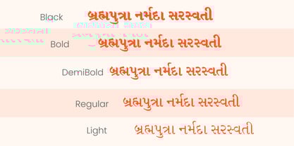 Shree Gujarati 3313 Font Poster 3