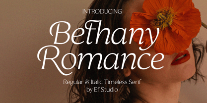 Bethany Romance Font Poster 1