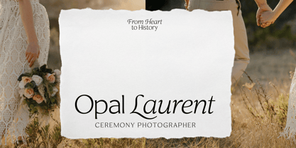 Bethany Romance Font Poster 6