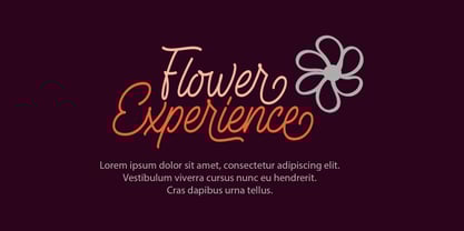 Beautiful Oklahoma Font Poster 2