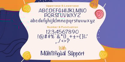 Candy Yefumy Font Poster 6