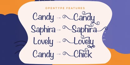 Candy Yefumy Font Poster 5