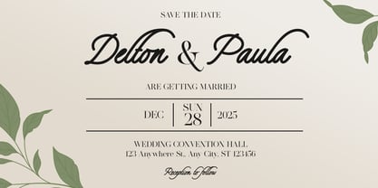 Centyline Font Poster 3