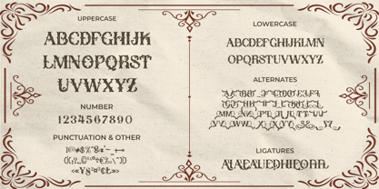 Royal Archduke Font Poster 7