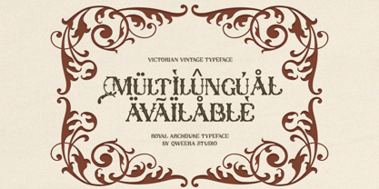 Royal Archduke Font Poster 11