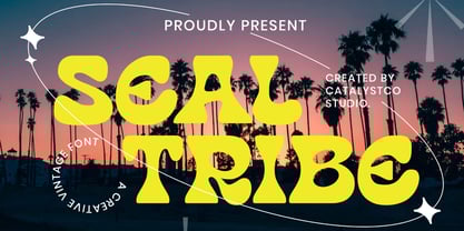 Seal Tribe Font Poster 1