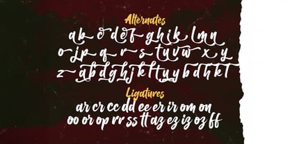 Balhgi Rizetons Font Poster 7