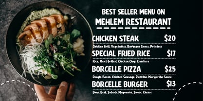 Roasted Ketchup Font Poster 12