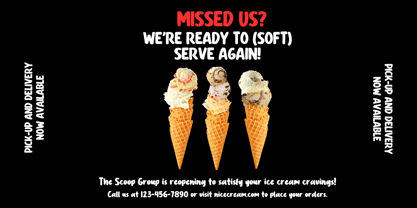 Roasted Ketchup Font Poster 9