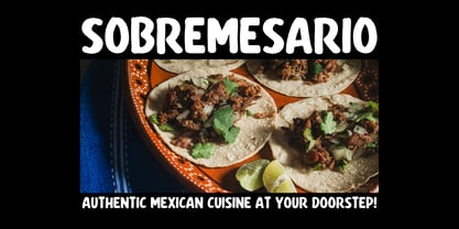 Roasted Ketchup Font Poster 11