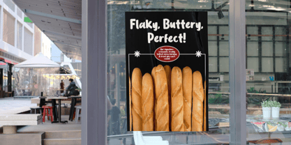 Roasted Ketchup Font Poster 4