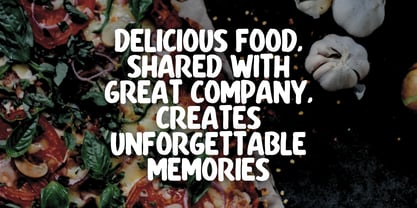 Roasted Ketchup Font Poster 14