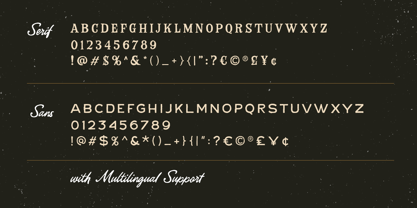 Native Record Font Poster 9