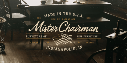 Native Record Font Poster 5