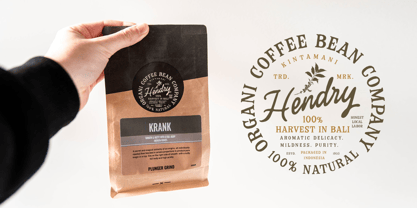 Native Record Font Poster 4