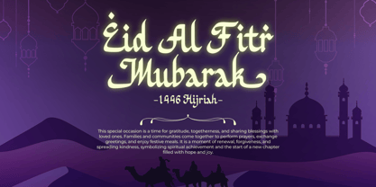 Aldinare Font Poster 4