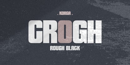 Korga Font Poster 5