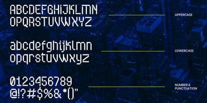 Syntech Font Poster 2