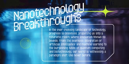Syntech Font Poster 5