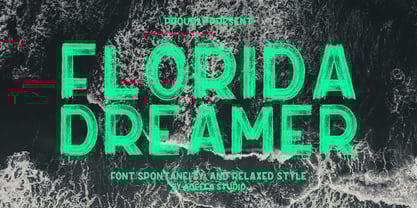 Florida Dreamer Font Poster 1