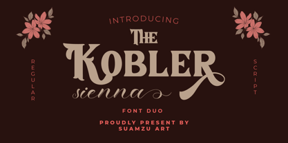 Kobler Sienna Font Poster 1