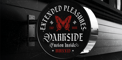 Black Nice Font Poster 14