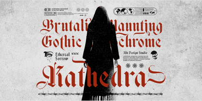 Black Nice Font Poster 4