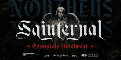 Black Nice Font Poster 3