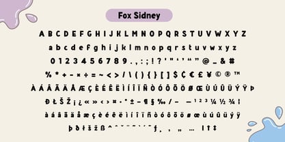 Fox Sidney Font Poster 9
