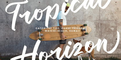 Humble Analog Font Poster 5