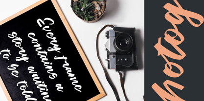 Humble Analog Font Poster 9