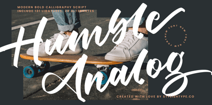 Humble Analog Font Poster 1