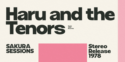 Grafik Poster Font Poster 6