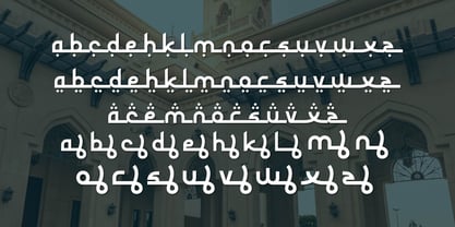 Sharifa Font Poster 4