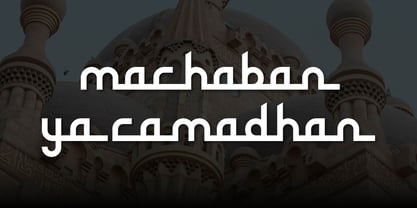 Sharifa Font Poster 5