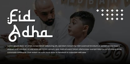 Sharifa Font Poster 7