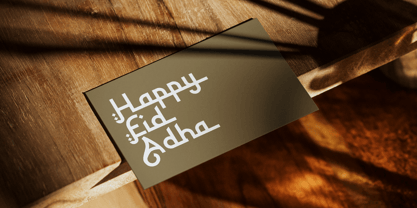 Sharifa Font Poster 8