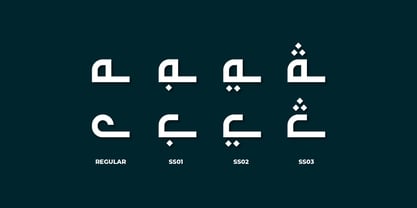 Sharifa Font Poster 6