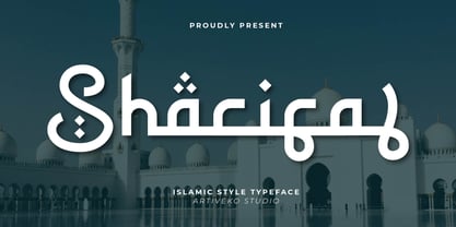 Sharifa Font Poster 1