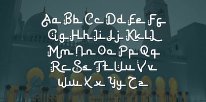 Sharifa Font Poster 2