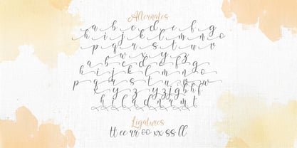 Aisbum Slashey Font Poster 8