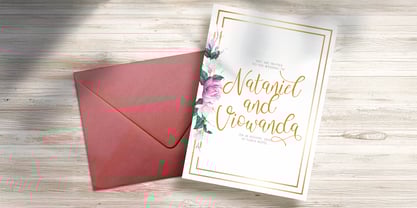 Aisbum Slashey Font Poster 3