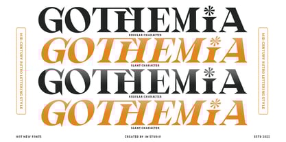 Gilrey Font Poster 4